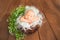 Funny newborn. Spring photograph of a Newborn baby close-up and copy spaceÃ Â Ã‚Â Ã‚Ã‚ÂÂ²